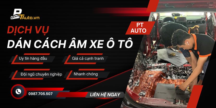Dán cách âm ô tô tại Bình Dương