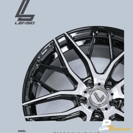 MÂM LENSO CONQUISTA AVID BLACK FULL FACE POLISH 19″