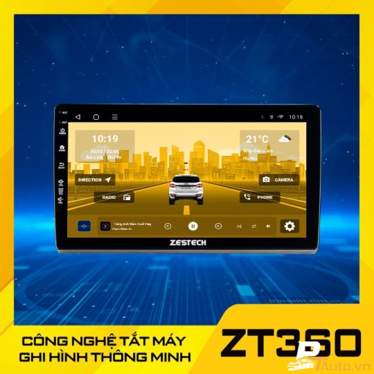 MÀN HÌNH CÔNG NGHỆ TẮT MÁY GHI HÌNH THÔNG MINH ZT360