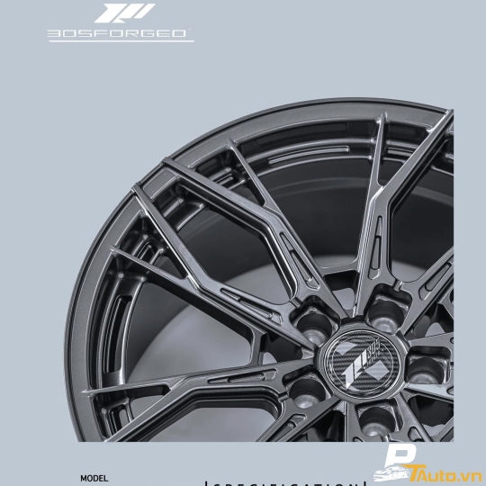 MÂM 305 FORGED FT-123 MATTE GREY 19inch 