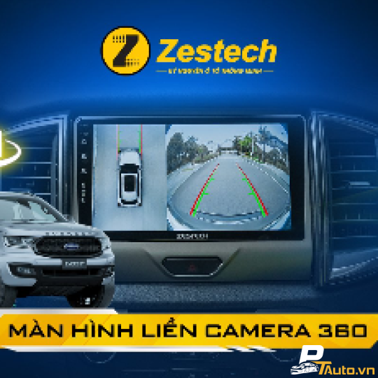 Màn Hình Android Zestech 13inch 2K Có Camera 360