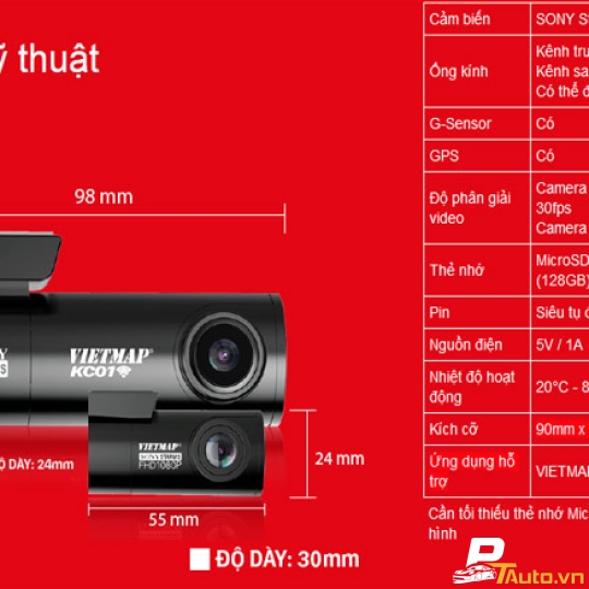 Camera hành trình VIETMAP KC01